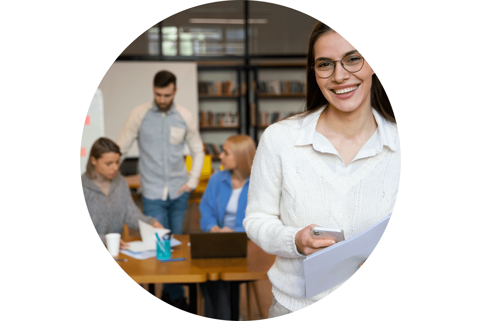 Hubi team illustration